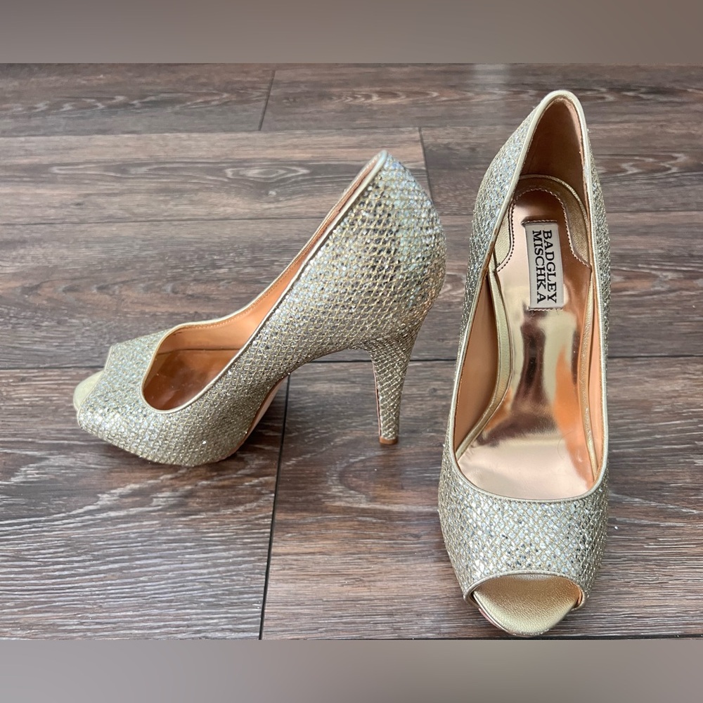 BADGLEY MISCHKA Humbie II Stilettos Size 8